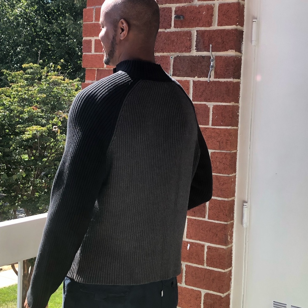 🎂Polo by Ralph Lauren Men's Black Half Zip-Up Sweater Size Size XXL —#008 - Picture 7 of 8